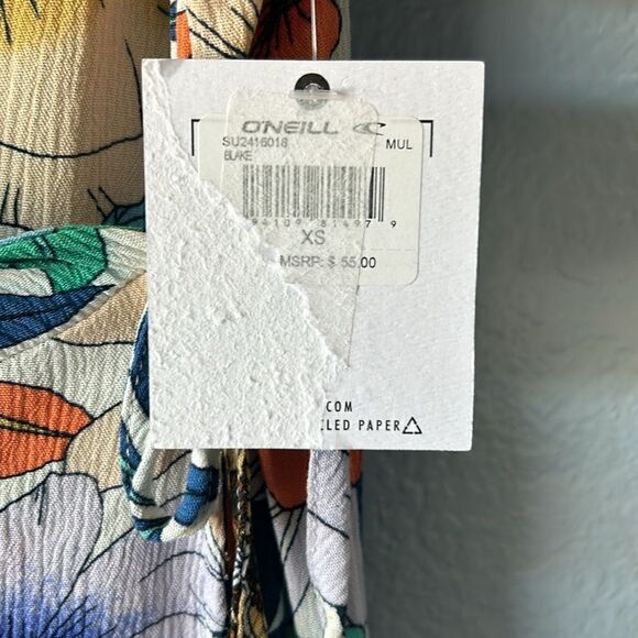 O’Neill Blake Dress, floral, NWT, size XS - Picture 8 of 9